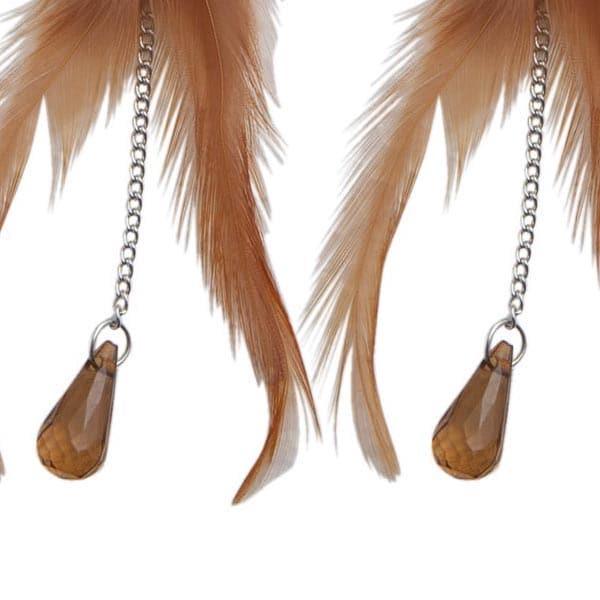 Oorbellen Irono bruin - Image 3