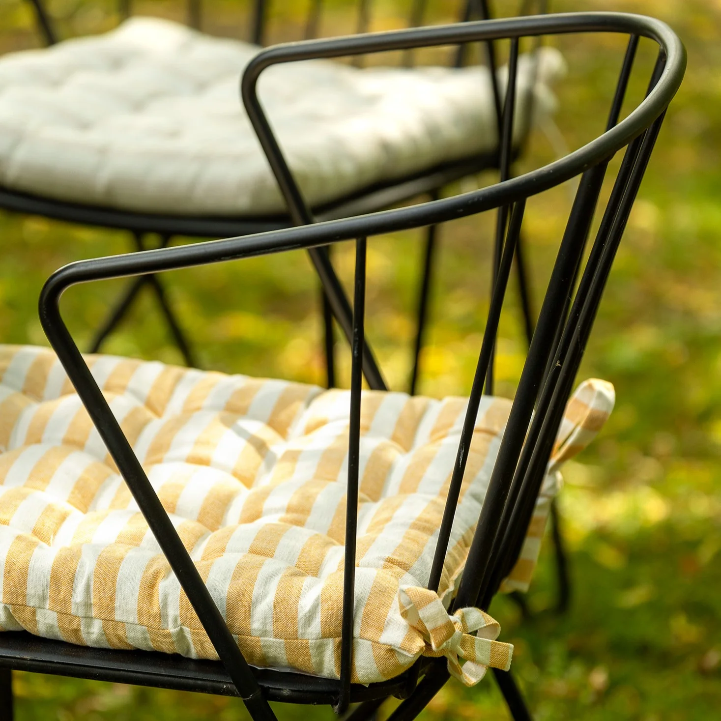 Zitkussen Cooper golden glow 40x40cm - Image 4