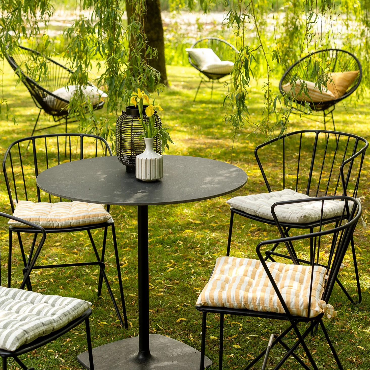 Zitkussen Cooper golden glow 40x40cm - Image 5